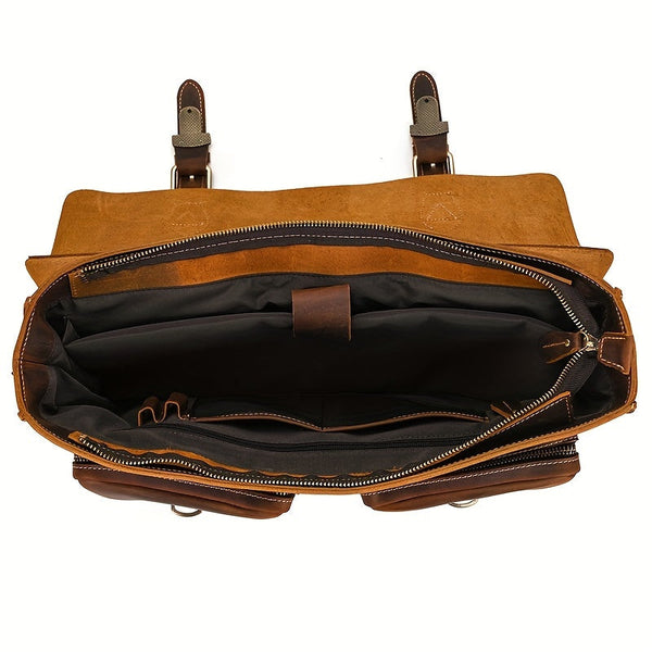 Jansen - Vintage Messenger Laptop Handbag