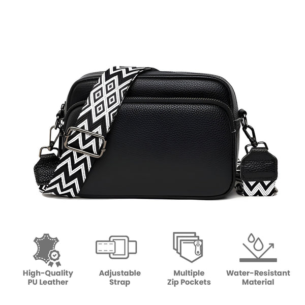 Emylou - Crossbody Camera Bag with Guitar Strap