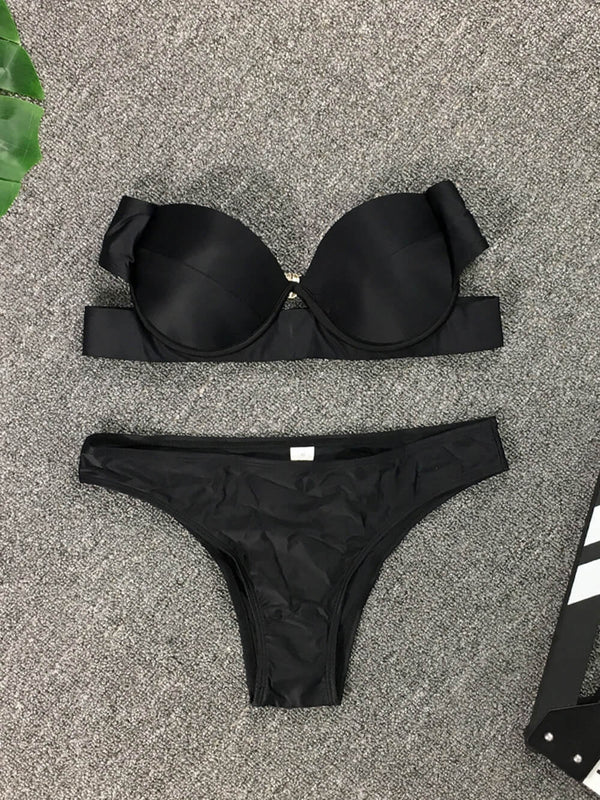 Editha - Strapless Two-Piece Bikini Set