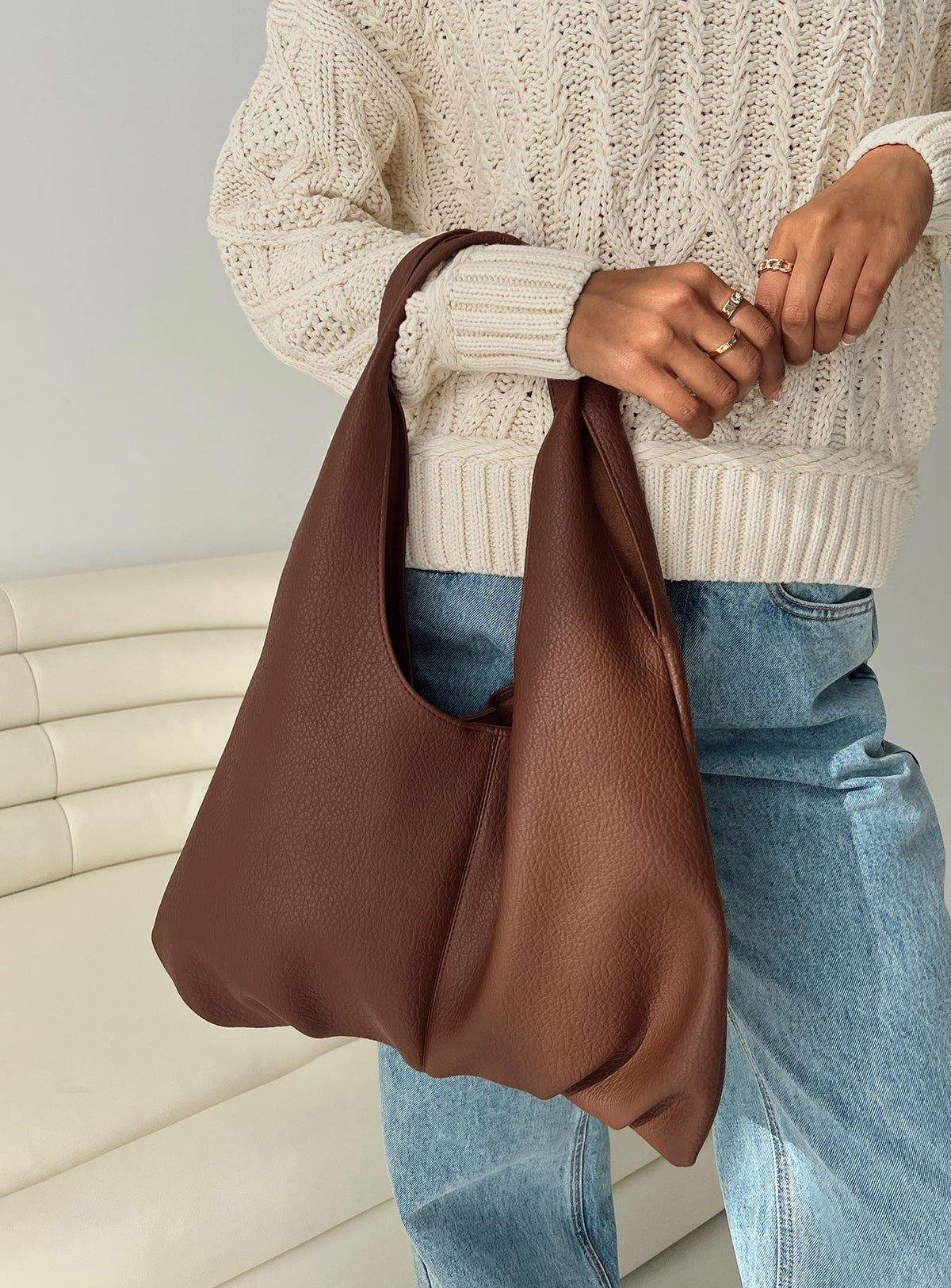 Katalina - Shoulder Bag Brown