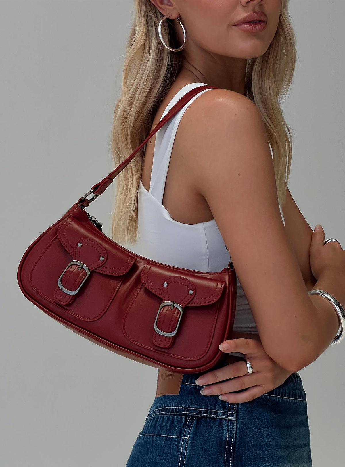 Chiara - Shoulder Bag Red