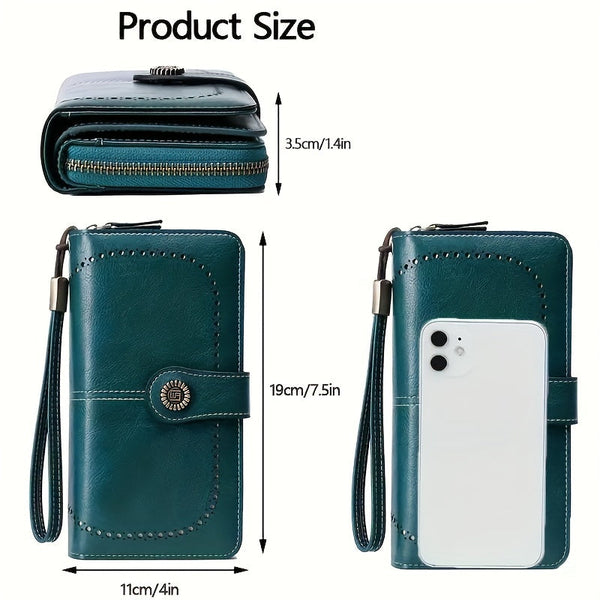 Renita - Retro RFID Travel Wallet