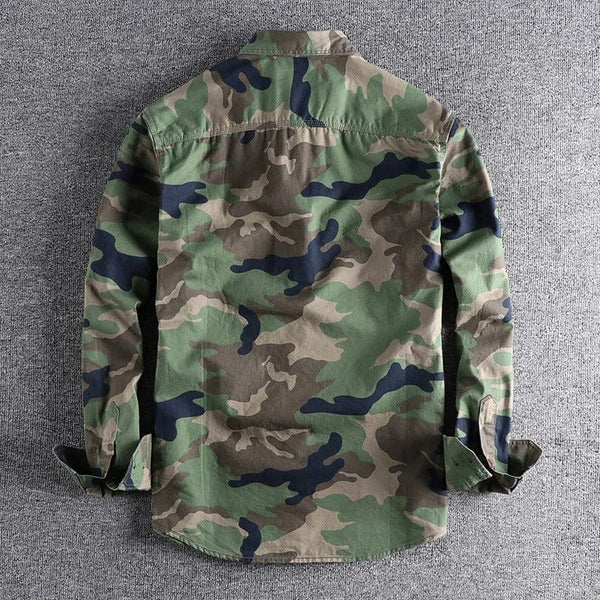 Luca - Rugged Camouflage Shirt