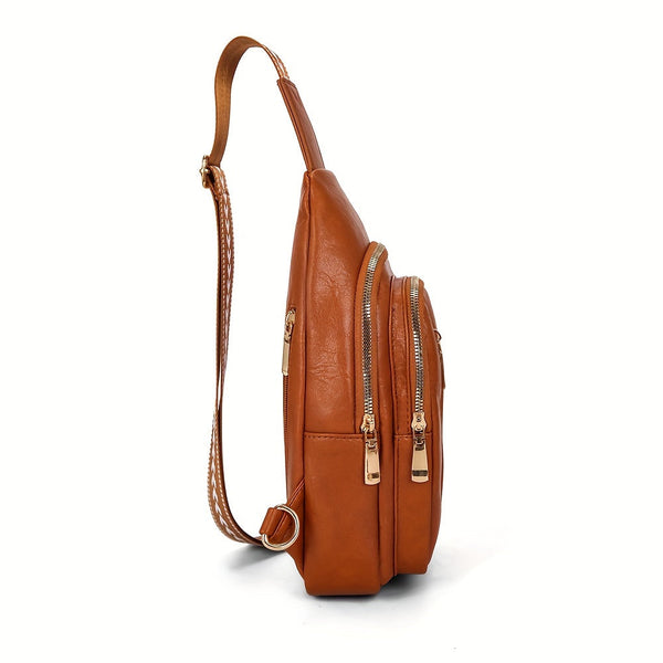 Mitchie - Vintage Charm Large Crossbody Bag