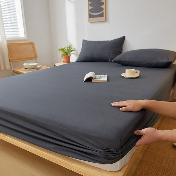 EasyMake Cotton Fitted Sheet Set - 2 Free Pillowcases for Ultimate Comfort