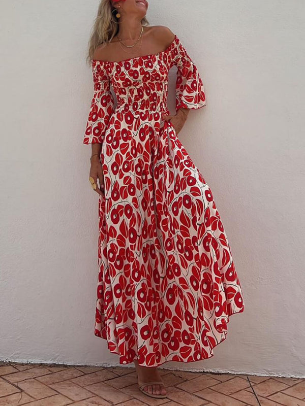 Wanda - Off Shoulder Maxi Dress