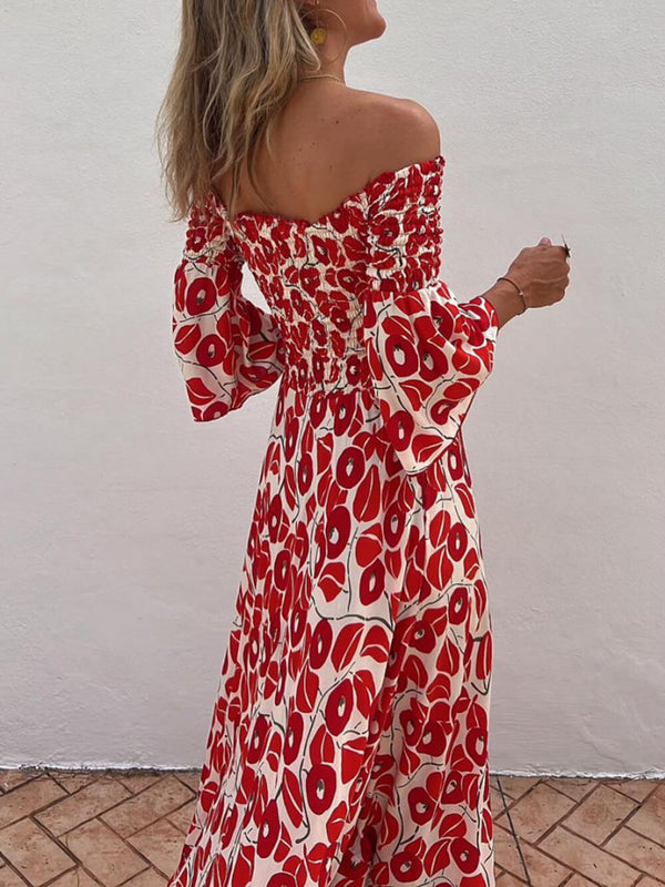 Wanda - Off Shoulder Maxi Dress