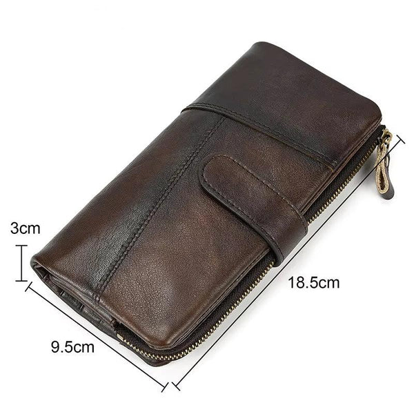 Remelyn - Vintage Travel Wallet with RFID Blocking