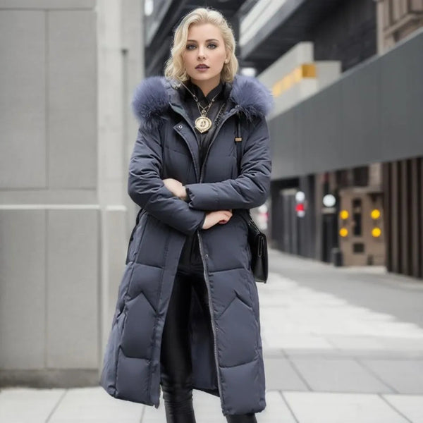 Tania – Long Winter Coat – Warm & Stylish