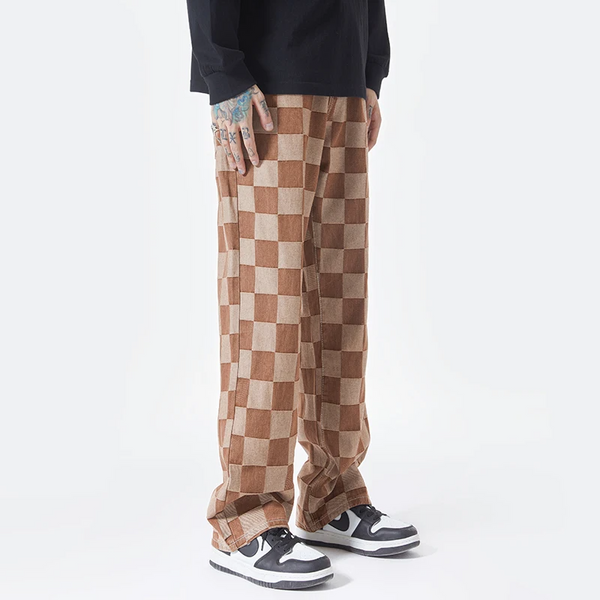 Shun - Gridlock Denim Pants