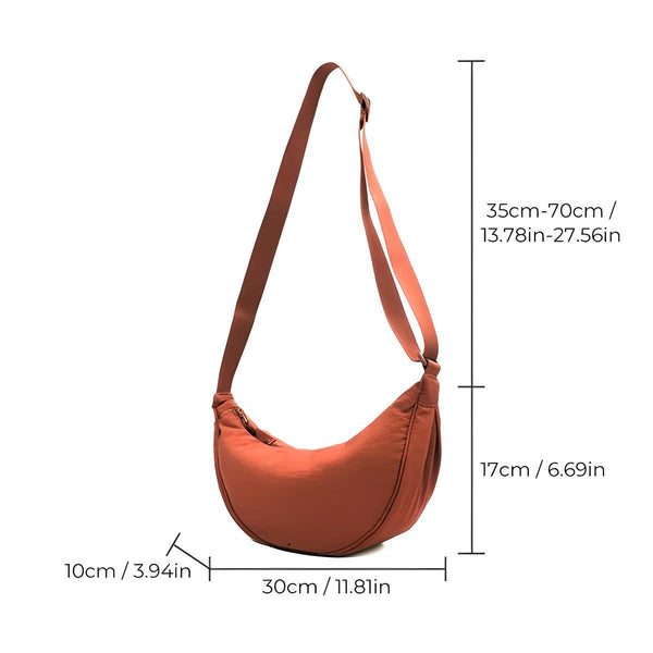 Dawn - Women's Dumpling Crossbody Bag