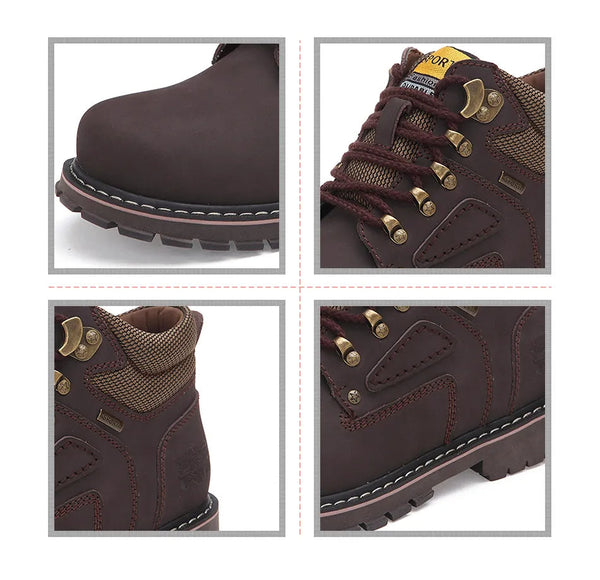 Mark - Rugged Work Boots - Slip-Resistant & Weatherproof