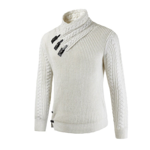 Aaron – Men's Knitted Sweater – Soft & Stylish