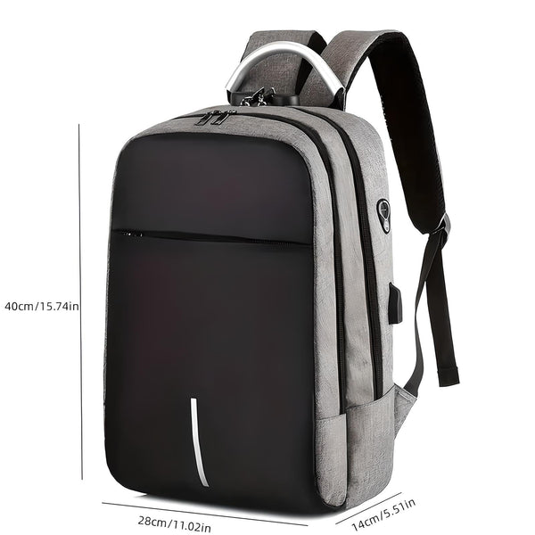 Josh - Sleek Anti-Theft  Men's Backpack