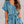 Agnes - V Neck Tie Waist Denim Romper