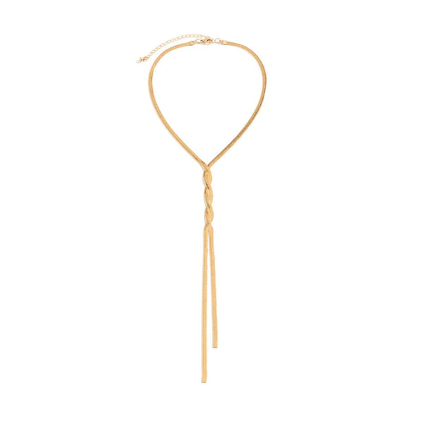 Mae – Elegant Long Chain Necklace – An Effortless Statement Piece