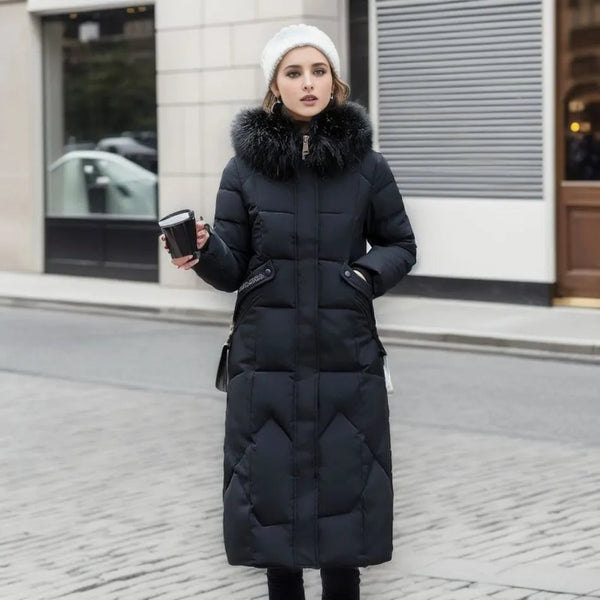 Tania – Long Winter Coat – Warm & Stylish