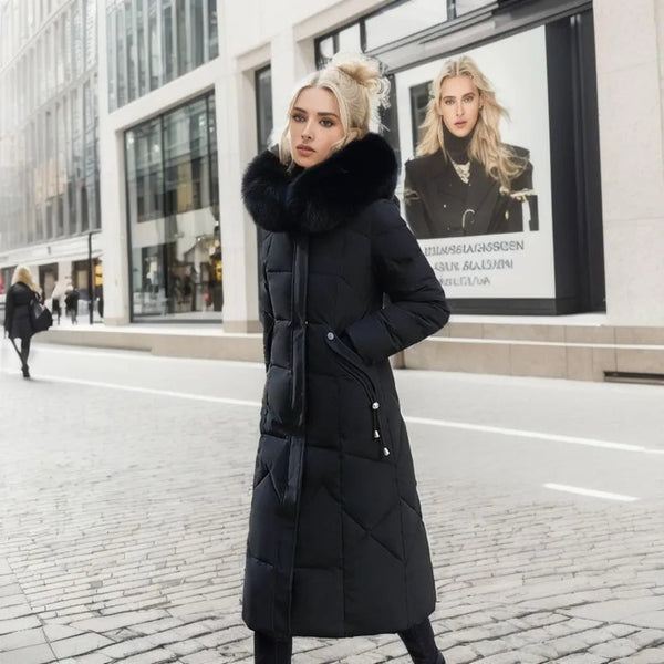 Tania – Long Winter Coat – Warm & Stylish