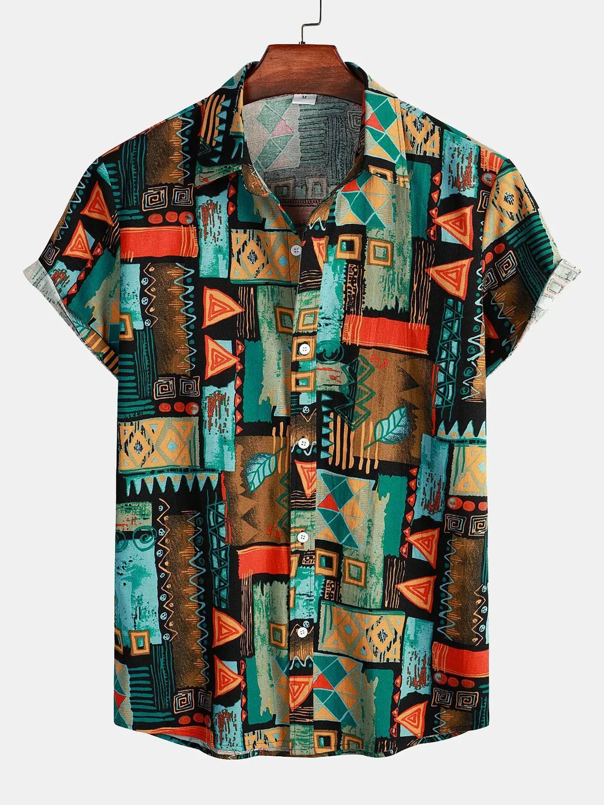 Adalgiso - Button Up Printed Shirt