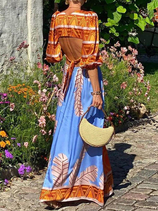 Wren - Boho Ethnic Maxi Dress