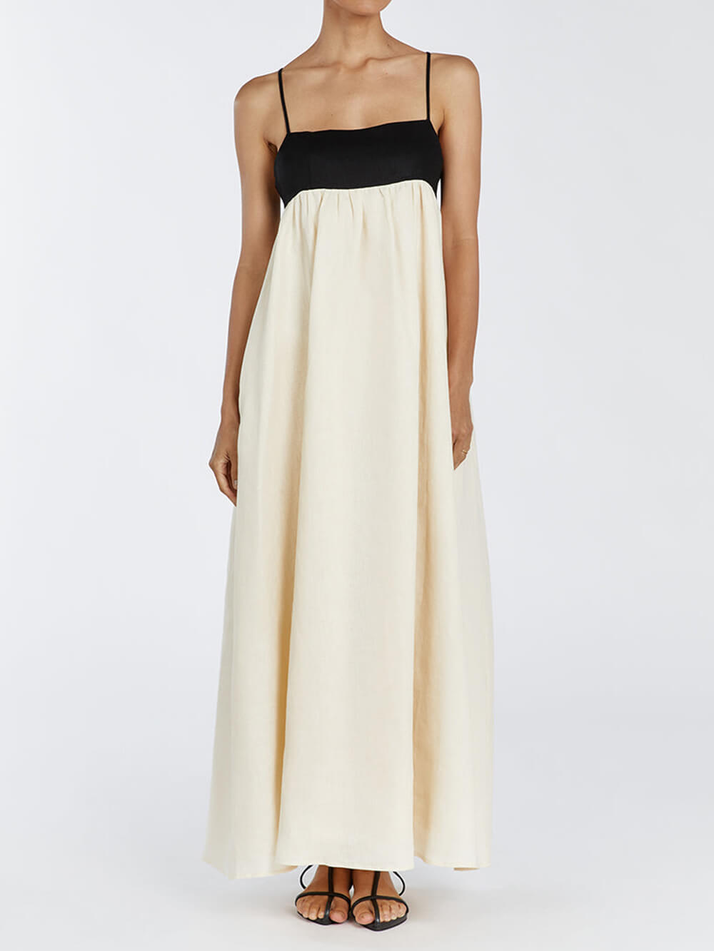 Thandiwe - Black and White Maxi Dress