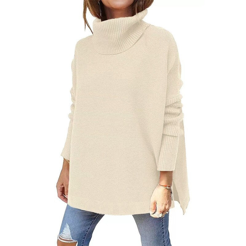 Amber -  Cozy Turtleneck Sweater