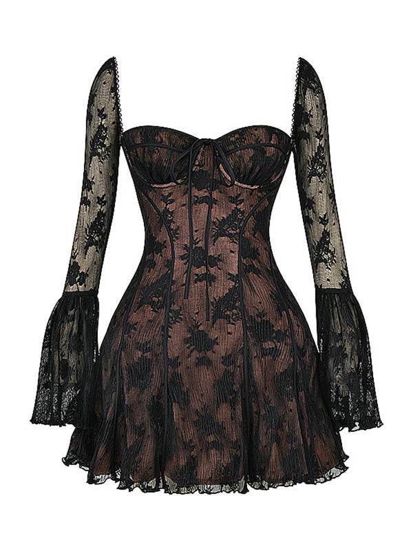 Milena - Vintage Corset Mini Dress