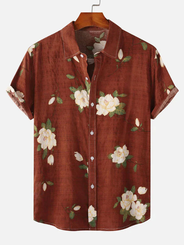 Emir - Floral Print Men's Shirt