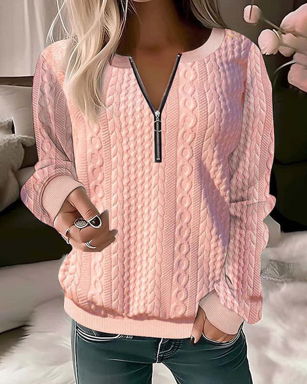 Charlotte - Sweater with Zipper