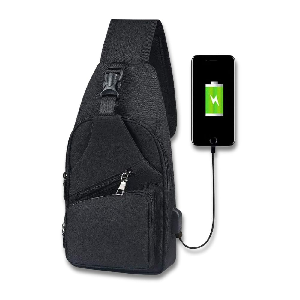 Japet - Men's Anti-Theft Crossbody Charging Bag