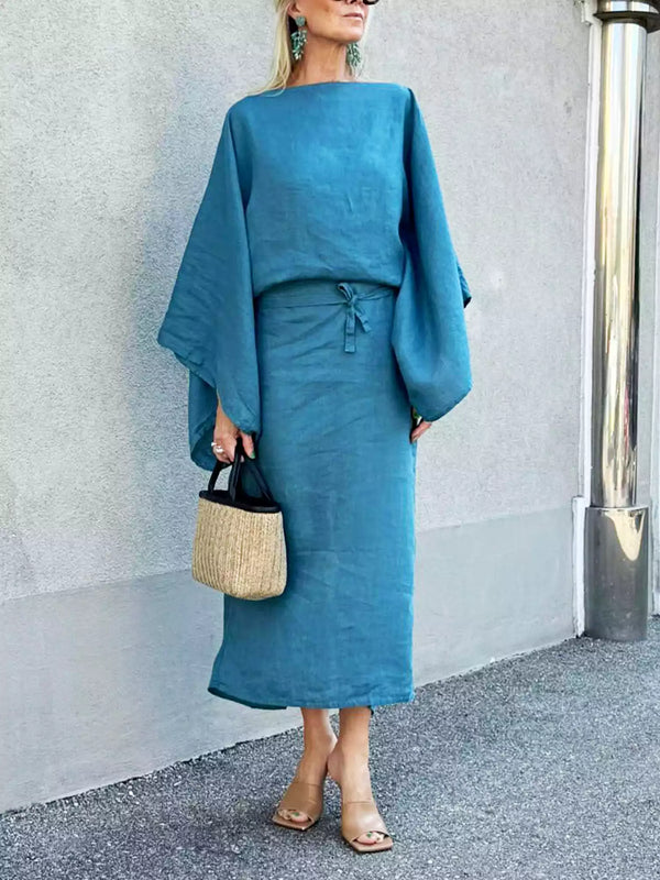 Jada - Long Sleeves Maxi Dress