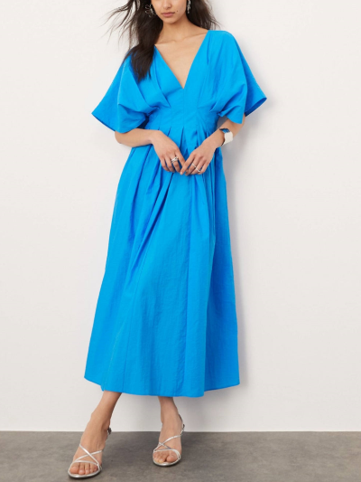 Margie - Casual V-Neck Dress for Woman