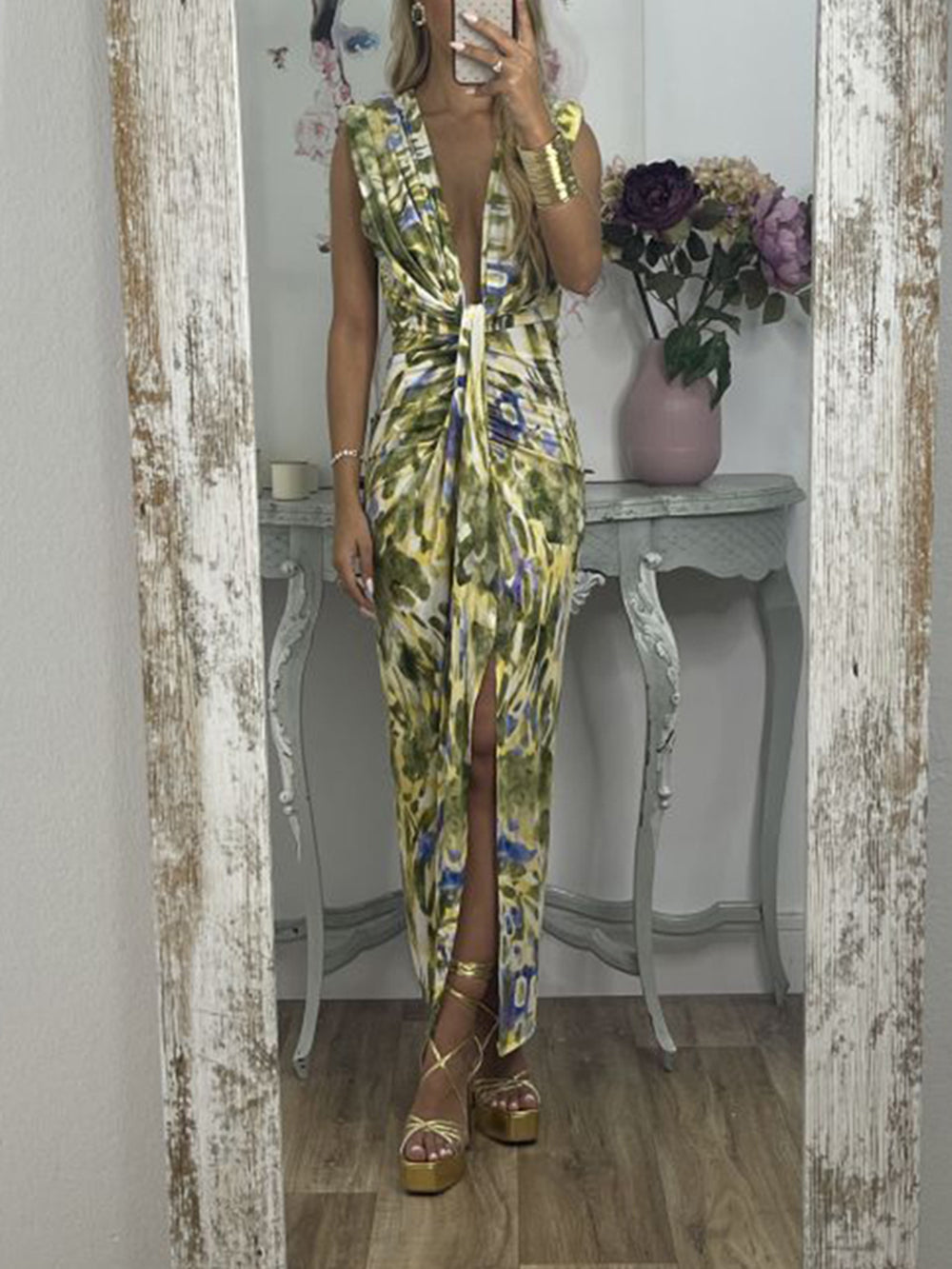 Paula - Tie Dye Maxi Dress