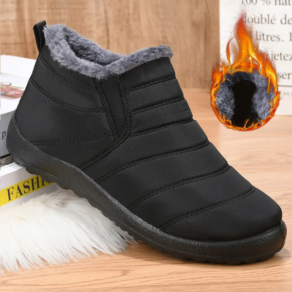 Jeffrey - Waterproof Low Snow Boots - Cozy & Durable