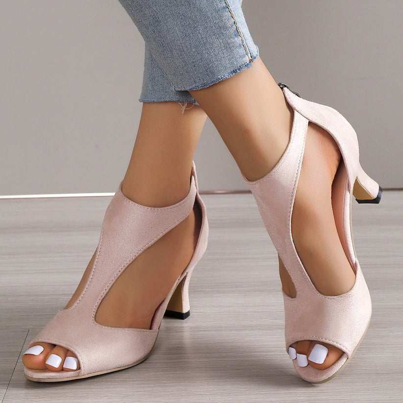 Thalia | Open Toe Heeled Sandals