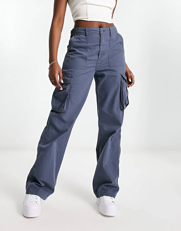 Milly - Adjustable Waist Cargo Pants