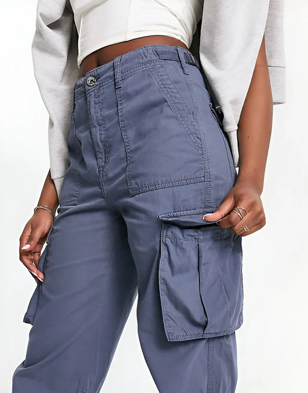 Milly - Adjustable Waist Cargo Pants