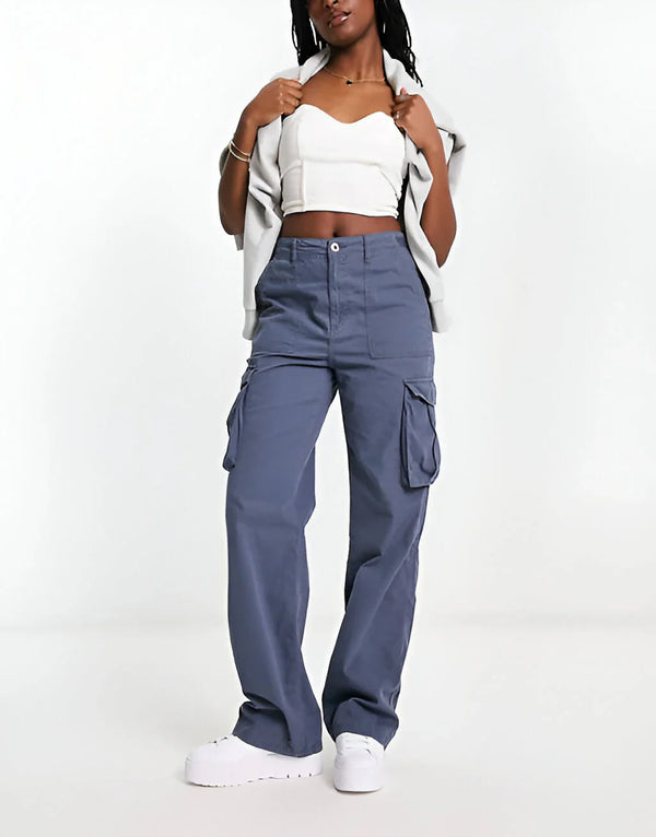 Milly - Adjustable Waist Cargo Pants