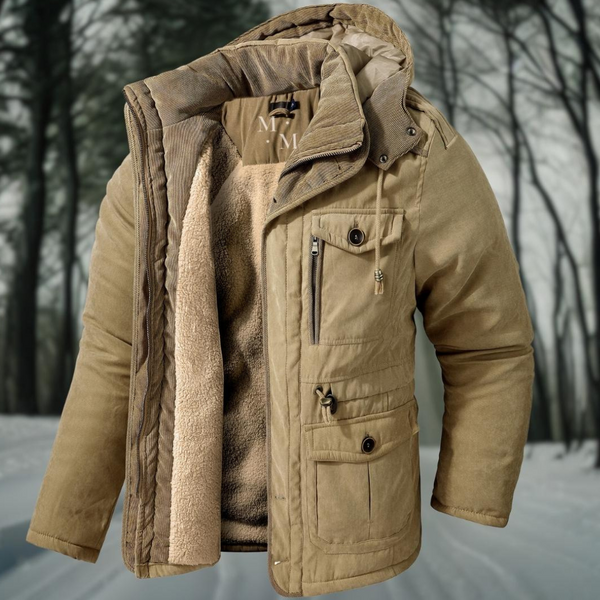 Max - Men's Winter Bomber Jacket - Warmth & Rugged Style for Cold Weather