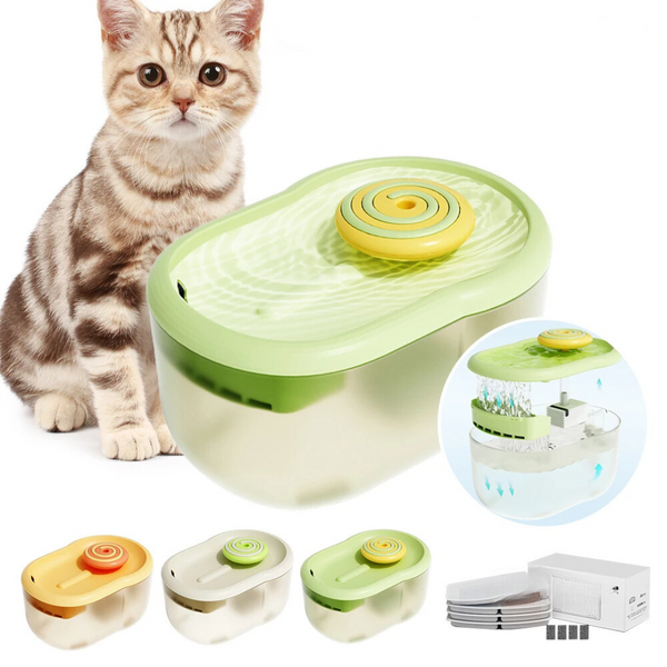 Pet Water Bowl with Pump – Continuous Fresh Water Flow for Your Pet's Hydration