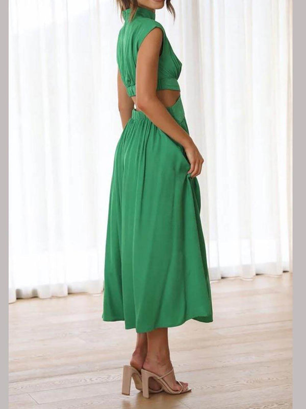 Sonora - Elegant Cut-Out Midi Dress