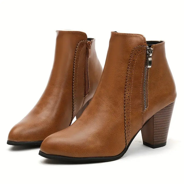 Martha - Elegant Heeled Women's Boots