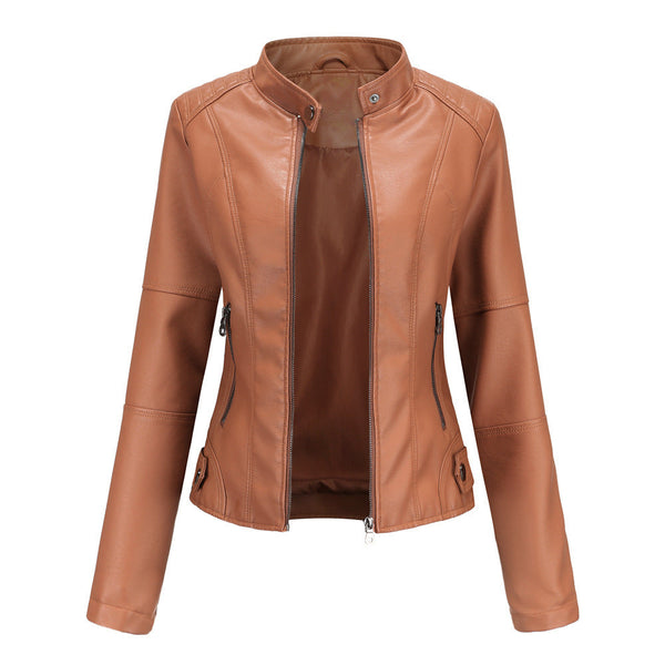 Lovina - Moto Biker Zipper Jacket