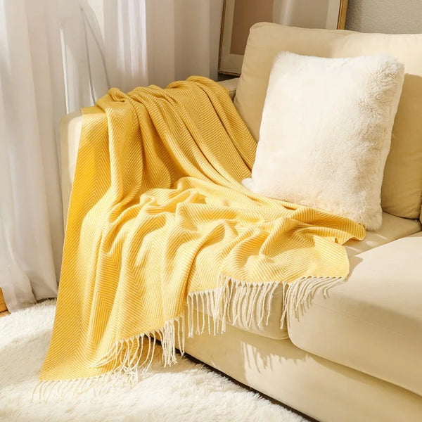 CozyNest - Large Sofa Bed Throw Blanket - Ultra-Soft & Warm