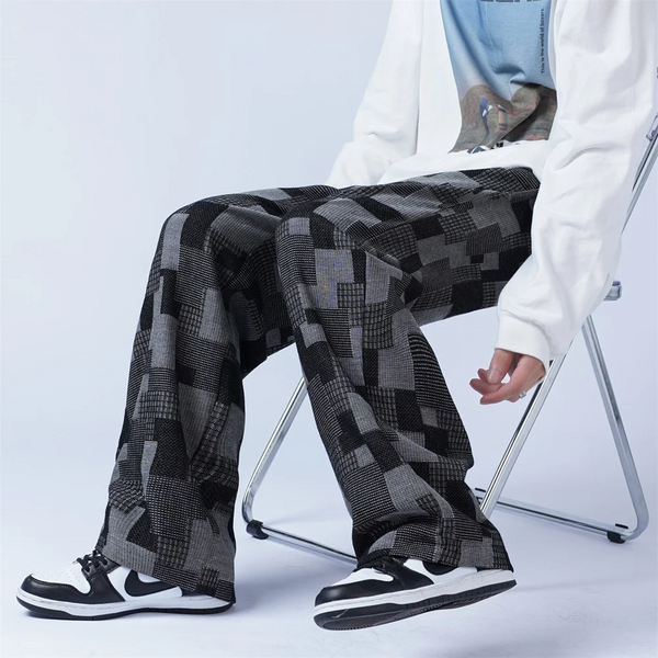 Tatsuya - Urban Patchwork Pants