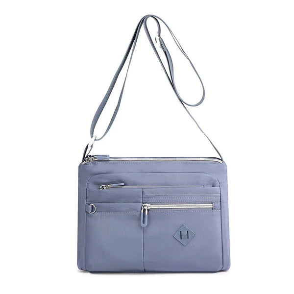 Hazelle - Lightweight Multi-Pocket Crossbody Bag