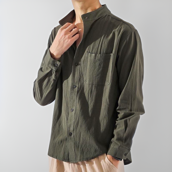 Osamu - Breezy Button-Up Shirt