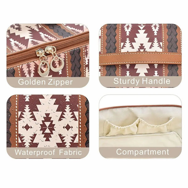 Tracy - Women's Bohemian Cosmetic Travel Bag