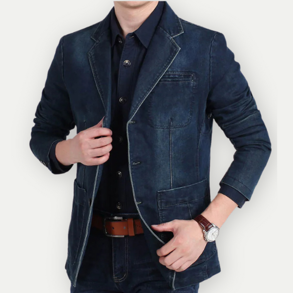 Noah - Men's Denim Blazer