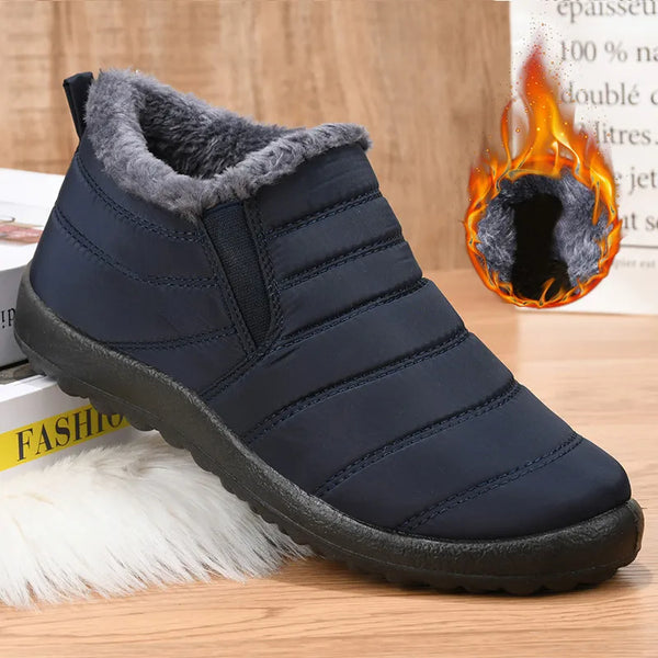 Jeffrey - Waterproof Low Snow Boots - Cozy & Durable